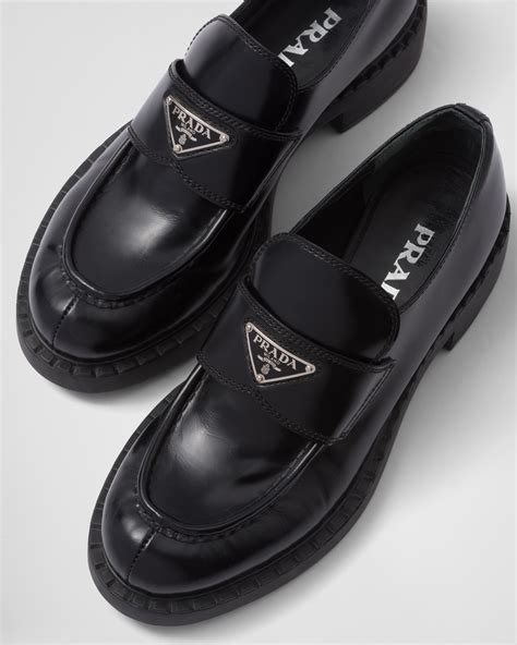 prada chunky loafers women|Prada chunky loafers women's.